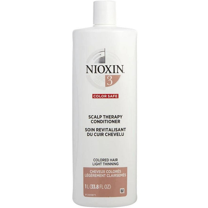 Nioxin Scalp Therapy Conditioner System 3 for Colored Hair with Progressed Thinning 33.8 oz