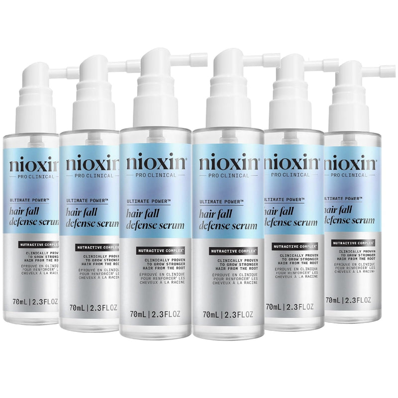 Nioxin Ultimate Power Hair Fall Defense Serum 2.3 oz - 6 Pack (Bulk)