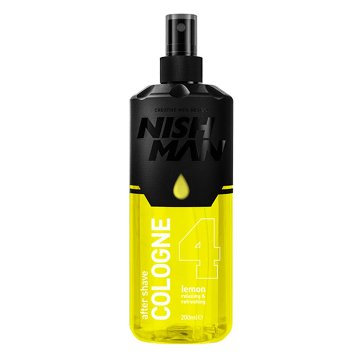 Nishman After Shave Cologne 4 Lemon 6.76 oz