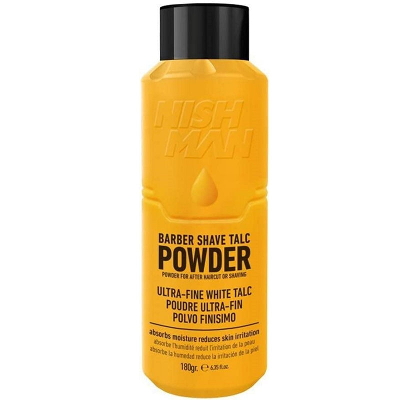 Nishman Barber Shave Talc Powder 6.35 oz