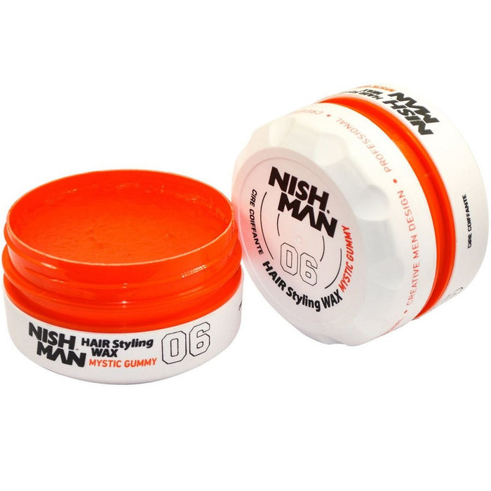 Nishman Hair Styling Wax 06 Mystic Gummy 5 oz