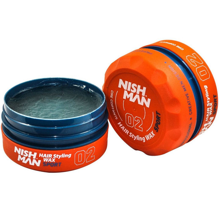 Nishman Hair Styling Wax 02 Sport 5 oz