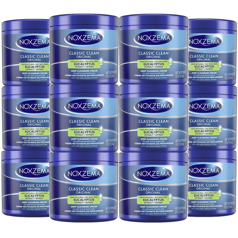 Noxzema Original Deep Cleansing Cream 12 oz - 12 Pack (Bulk)