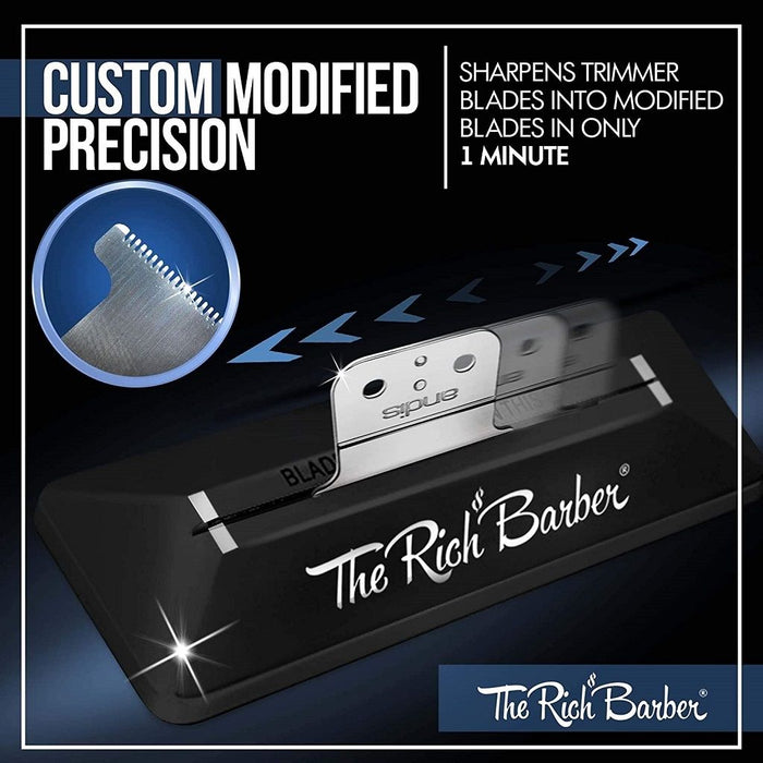 The Rich Barber 1 Minute Blade Modifier #TRBT-1MBM-SLV01