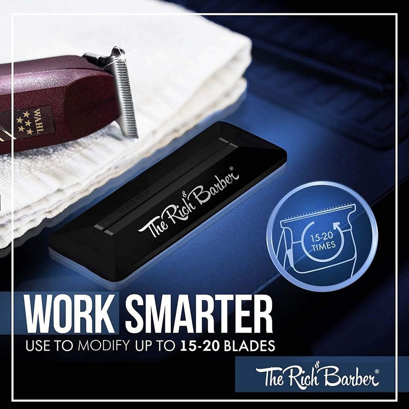 The Rich Barber 1 Minute Blade Modifier #TRBT-1MBM-SLV01