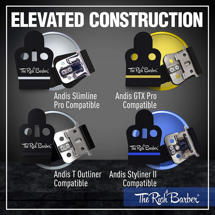 The Rich Barber On The Money 10 Second Blade Setter Gold (Andis GTX/Deep Tooth)