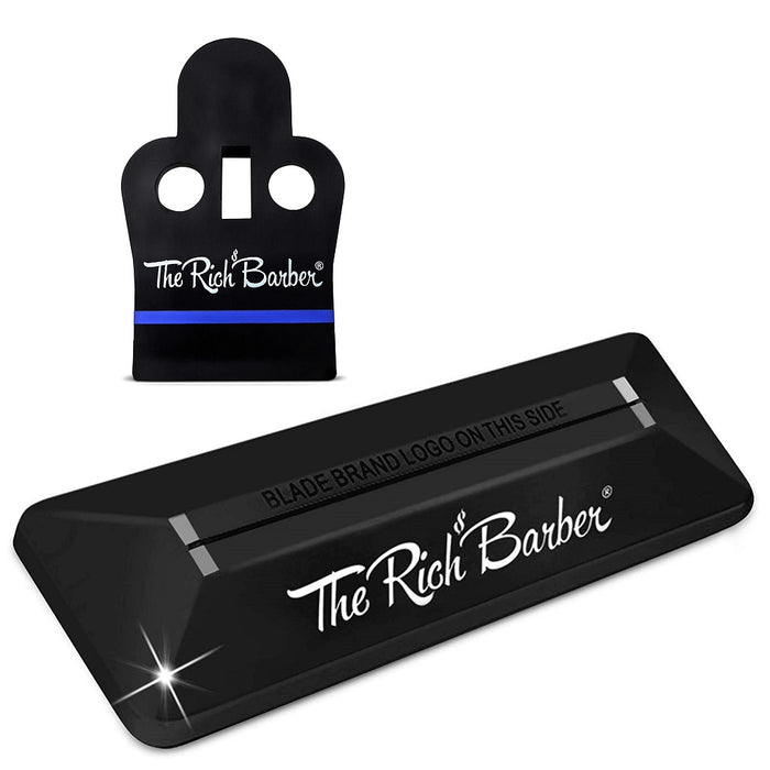 The Rich Barber Pro Barber Tools Set: Blade Modifier + Blade Setter (Compatible with Andis Styliner II)