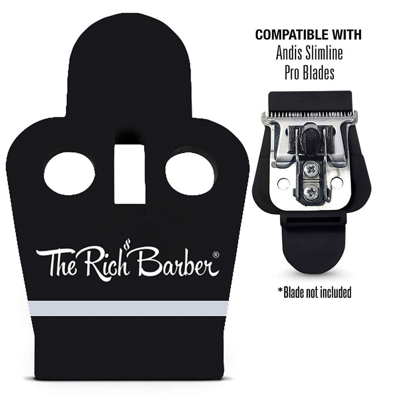 The Rich Barber Pro Barber Tools Set: Blade Modifier + Blade Setter (Compatible with Andis Slimline Pro)