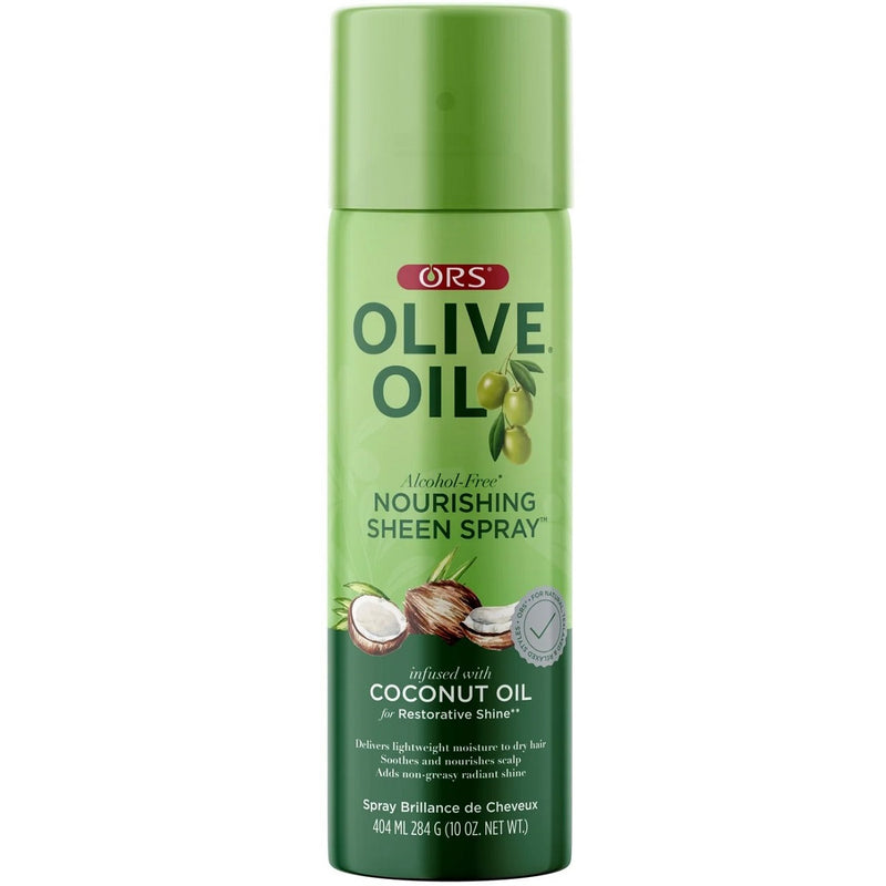 ORS Olive Oil Nourishing Sheen Spray Coconut Oil 10 oz - 12 Pack (Bulk)