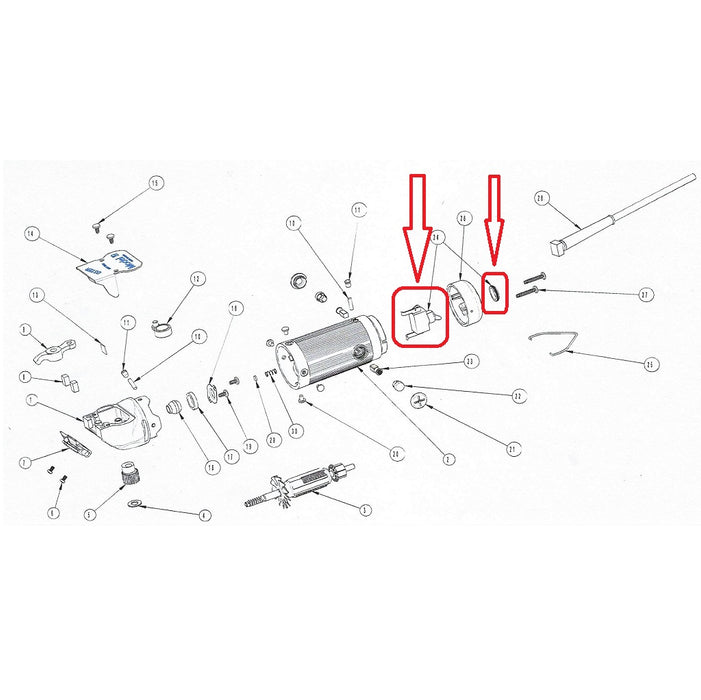 Oster Part 1-Speed Switch Fits Model 10 Clipper #157241-000-000