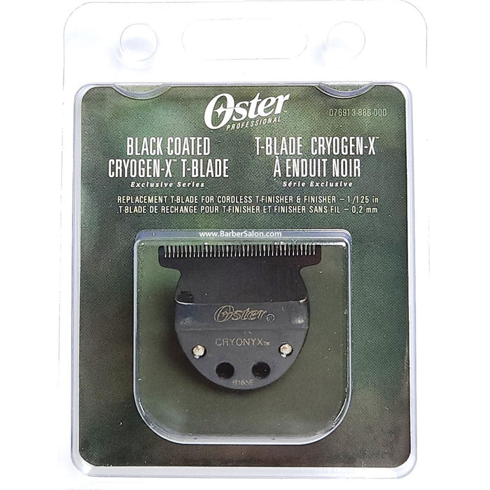 Oster Black Coated Cryogen-X T-Blade Fits Cordless T-Finisher & Finisher #2151043