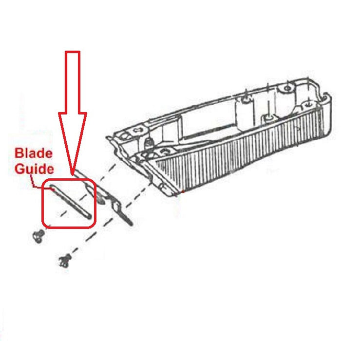 Oster Part Blade Guide Fits Classic 76, A5 Clipper #42571