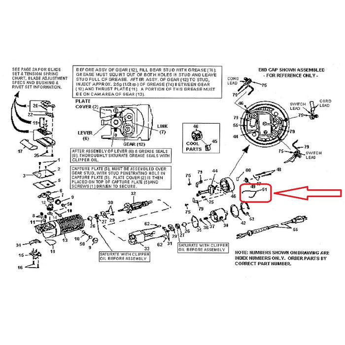 Oster Part Hanger Bale #42573