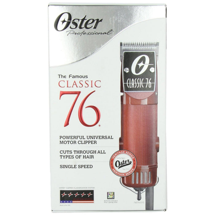 Oster Classic 76 Universal Motor Clipper with Detachable #000 & #1 Blades #76076-010