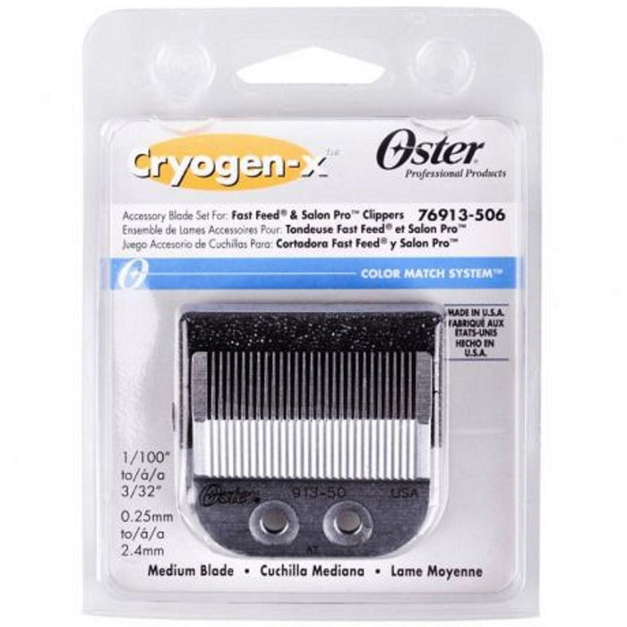 Oster Medium Blade For Fast Feed & Salon Pro Clipper #76913-506