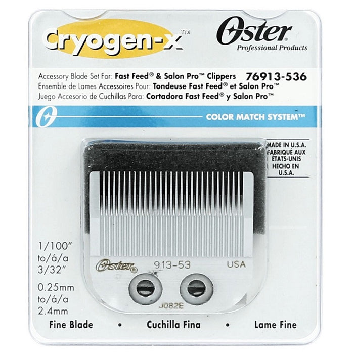 Oster Fine Blade For Fast Feed & Salon Pro Clipper #76913-536