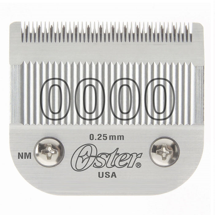 Oster Detachable Blade Size 0000 Fits Classic 76, Octane, Model One, Model 10, Outlaw Clippers #76918-016