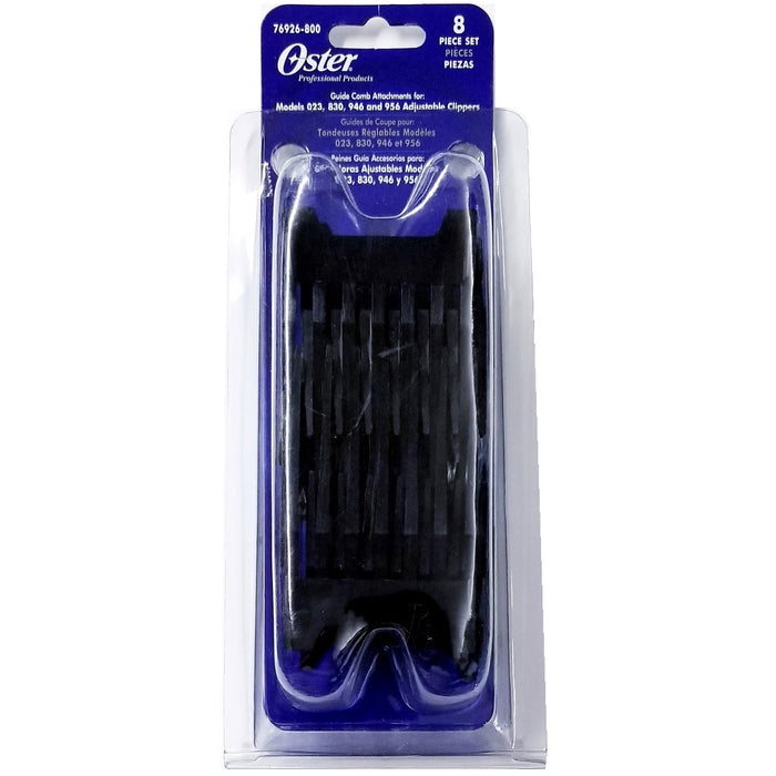 Oster 8pc Comb Attachment Set for Adjustable Blade Clipper #76926-800