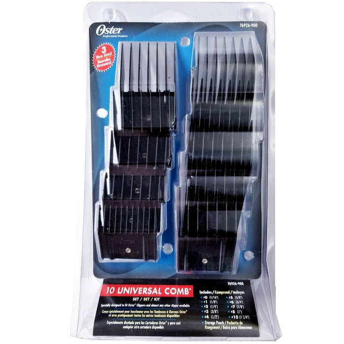 Oster 10pc Universal Comb Pouch Set #76926-900