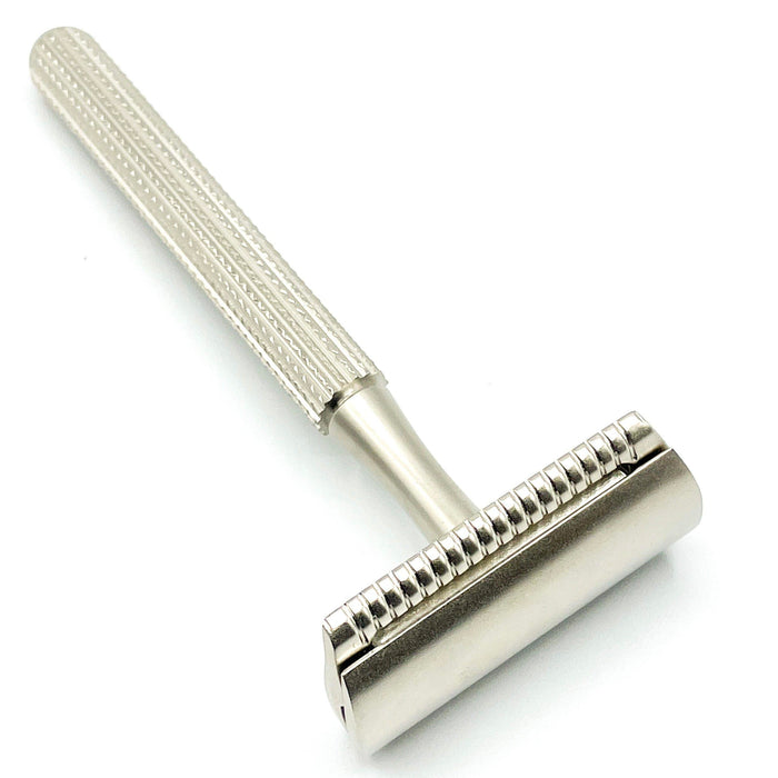 Parker Textured Satin Chrome Safety Razor #78R-SC