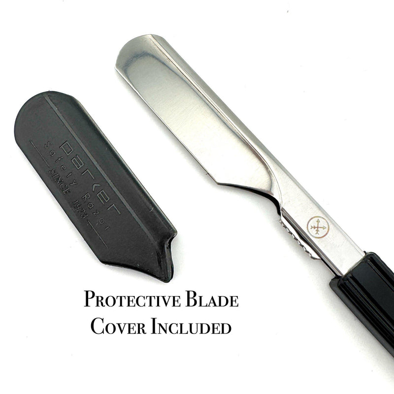 Parker Professional Barber Razor Silver/Black #DIRECTOR-CH