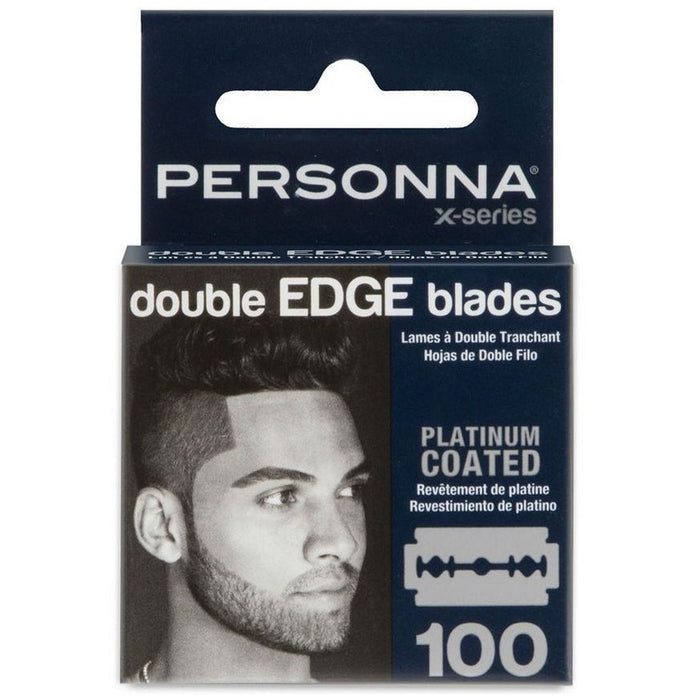 Personna X-Series Platinum Coated Double Edge 100 Blades #BP0262