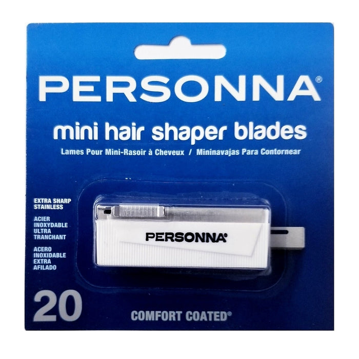 Personna Mini Hair Shaper 20 Blades with Dispenser #BP8900B