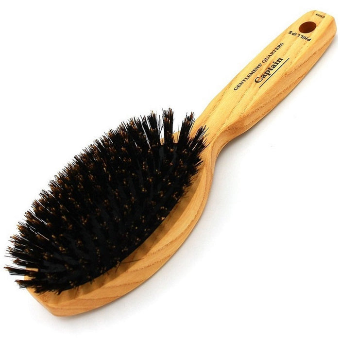 Phillips Gentlemens Quarters Captain Boar Bristle Hair Brush