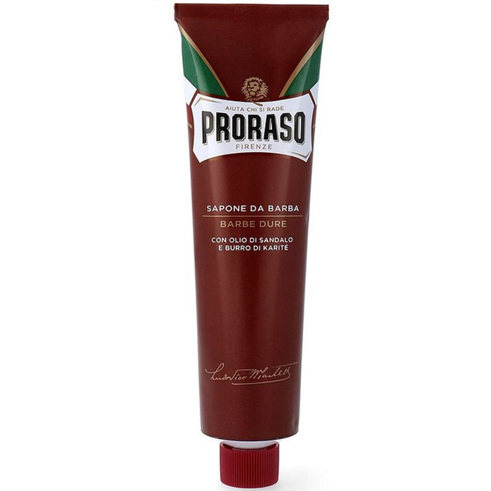 Proraso Shaving Cream Barbe Dure - Nourishing For Coarse Beards Tube 5.2 oz