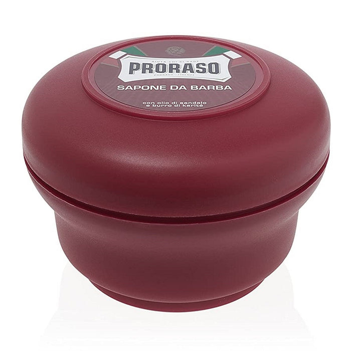 Proraso Shaving Soap In a Bowl Barbe Dure - Nourishing For Coarse Beards Jar 5.2 oz