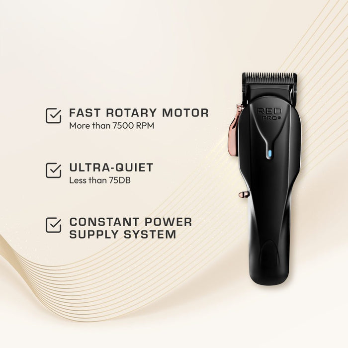 Red Pro Professional Cordless Clipper #PCL02