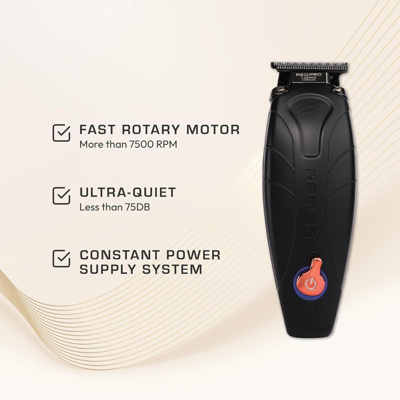Red Pro Cordless Trimmer - Matte Black #PCT02
