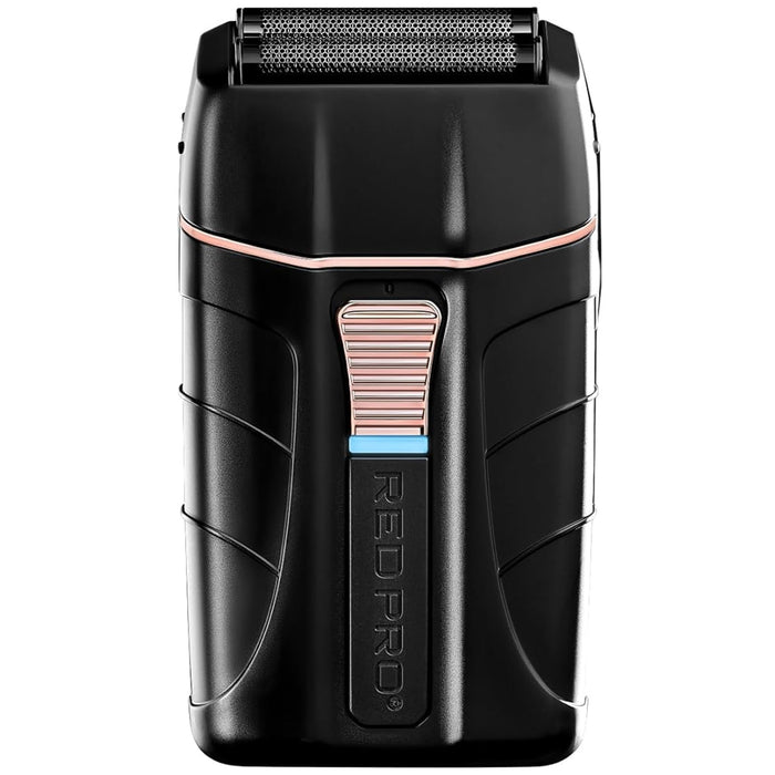 Red Pro Cordless Shaver – Matte Black #PCV02