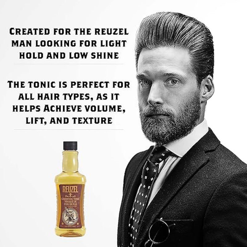 Reuzel Grooming Tonic - Light Hold, Low Shine 11.83 oz