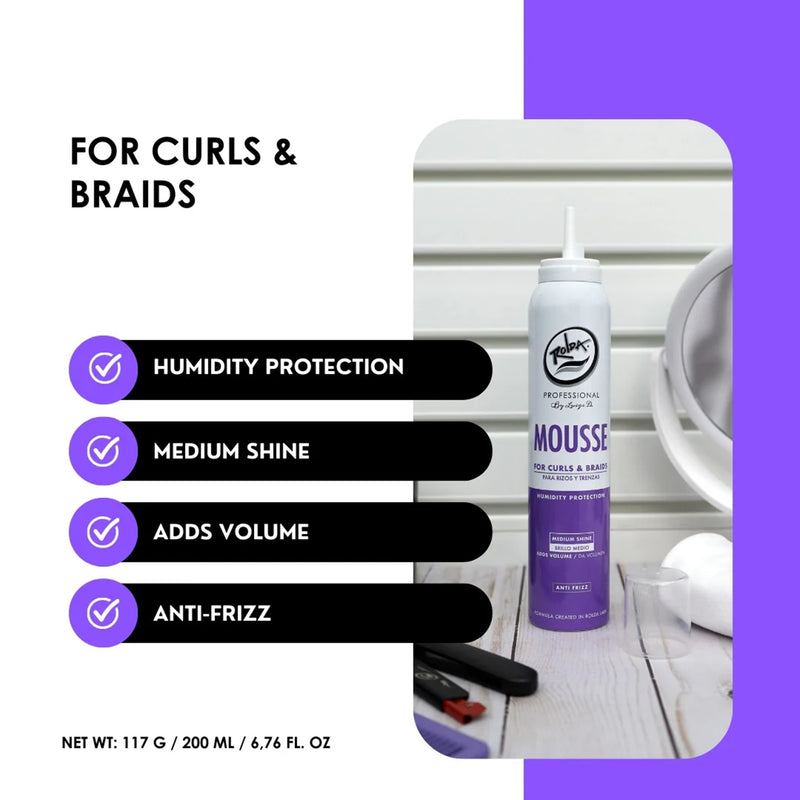 Rolda Hair Mousse 6.76 oz