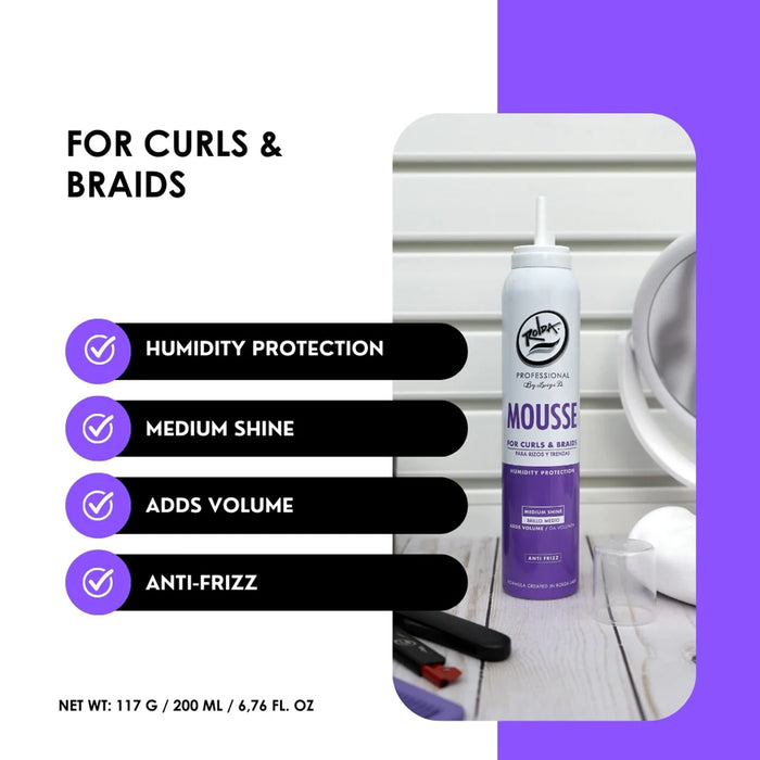 Rolda Hair Mousse 6.76 oz