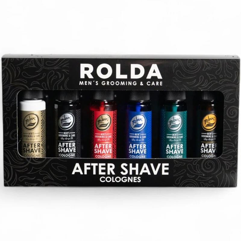 Rolda 6-Pack After Shave Cologne 2.02 oz - R Collection
