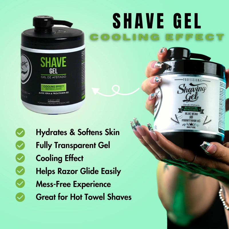 Rolda Cooling Effect Shave Gel 17.63 oz
