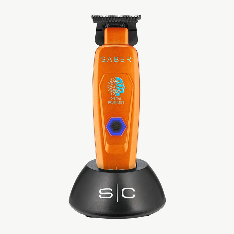 Stylecraft SABER II Professional Metal Clipper & Trimmer - Orange [DUO]