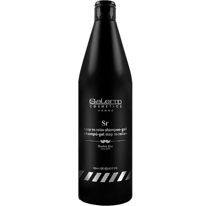 Salerm Homme Stop To Relax Shampoo-Gel 36 oz #705