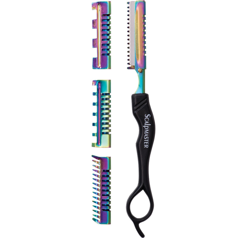 Scalpmaster Titanium Multi Colored Hair Shaper #SC-8000