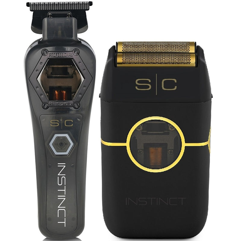 Stylecraft METAL EDITION Instinct Trimmer & Black Shaver [DUO]