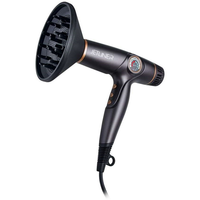 Stylecraft Silver Bullet JetLiner Professional Lightweight Hair Dryer with Digital Motor #SC102B