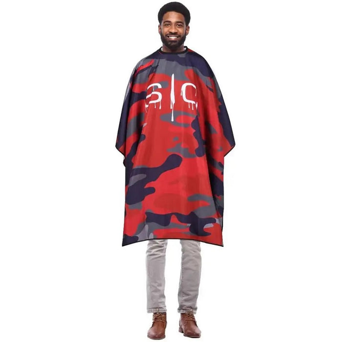 Stylecraft Red Camo Cape #SC306M