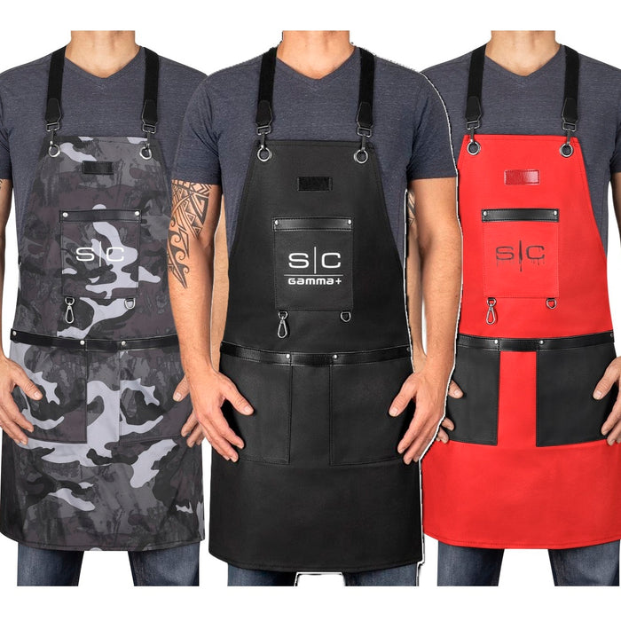 Stylecraft Waterproof Barber Aprons with Crossback Strap [3 Color Options]