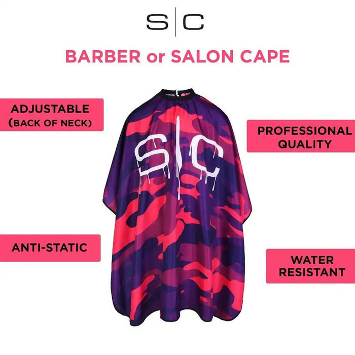 Stylecraft Pink Camo Cape #SC323PK