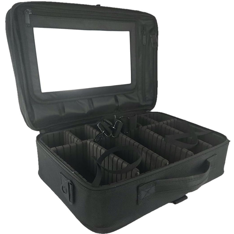 Stylecraft On-The-Go Barber Travel Case with Mirror #SC328B