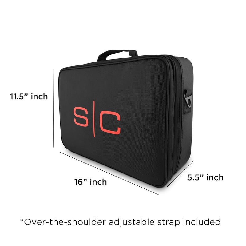Stylecraft On-The-Go Barber Travel Case with Mirror #SC328B