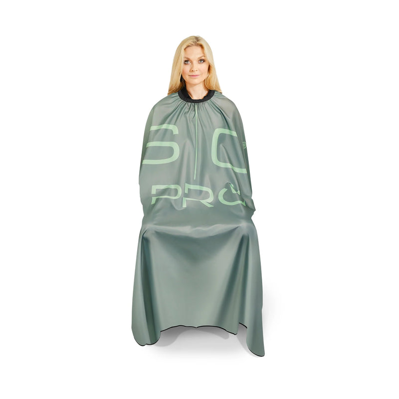 Stylecraft Extra-Long Kick Covers Barber Cape - Sage Green #SC340GR