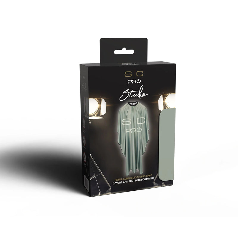Stylecraft Extra-Long Kick Covers Barber Cape - Sage Green #SC340GR